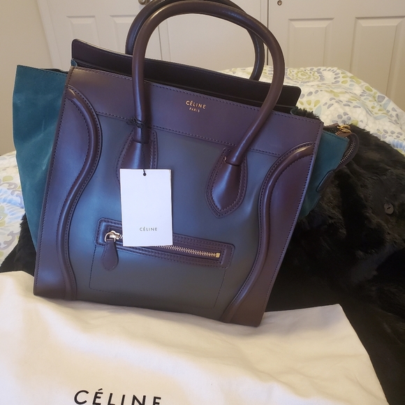 SOLD Authentic Celine Luggage tote bag - Picture 3 of 12